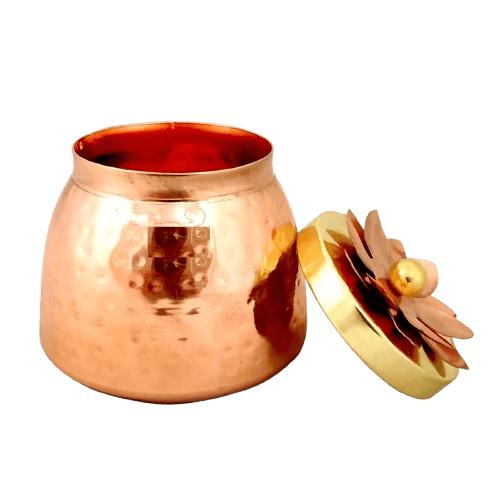 IRON HAMMER CANDLE CONTAINER (GOLD)